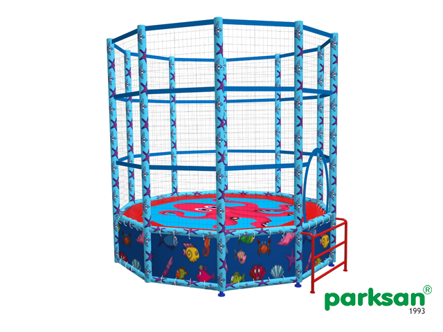 40620 - Trampoline (Ten Corner Net Protection) Diameter: 350 cm