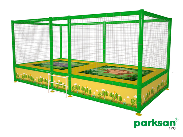 40646 - Trampoline (Double Net Protection) 305x515 cm